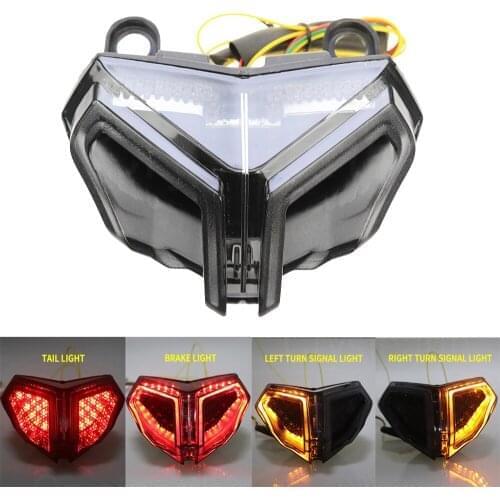 Motorcycle Rear Tail Light Brake Turn Signals Integrated LED Light Fit For DUCATI 1098 1198 2007-2013 2008 2009 2010 2011 2012