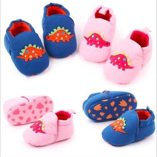 Lovely Cartoon Baby Shoes Girls Boy First Walkers Newborn Slippers Infants Soft Crib Shoes Footwear