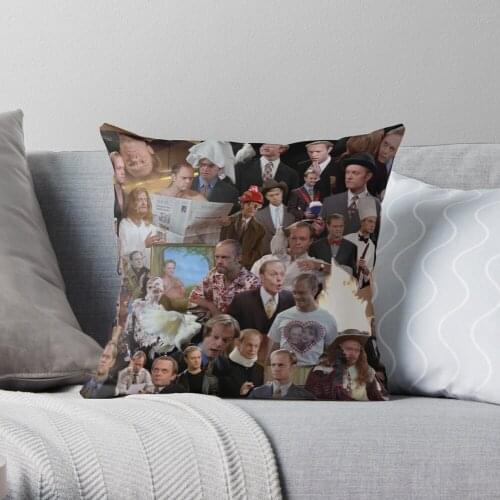 Niles Crane Throw Pillow Cushion Cover Polyester throw pillows case on sofa home living room car seat decor 45x45cm
