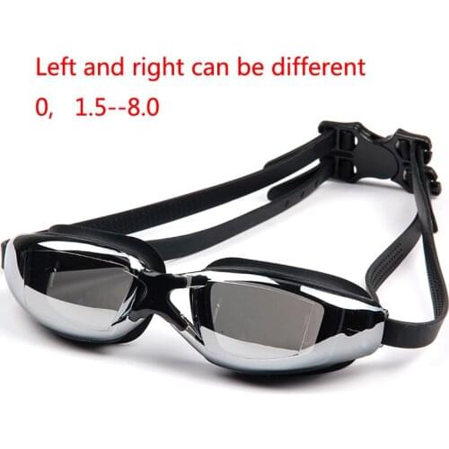Myopia Swim Goggles Anti-Fog Swimming Glasses Perscription Professional Optical Unisex Summer Diving Eyewear Waterproof Mask
