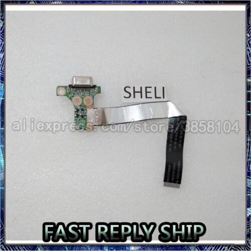 SHELI For Dell N4110 VGA Board with Cable DAV02AUB6D2 3DC9K 03DC9K CN-03DC9K