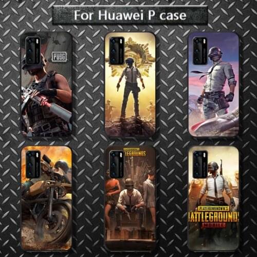 Popular game PUBG Phone Case for huawei P40 pro lite P8 P9 P10 P20 P30 psmart 2019 2017 2018