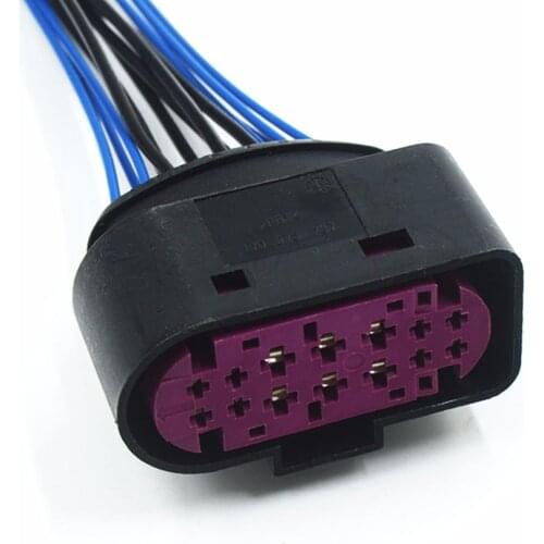 Headlamp light Connector Adatper For Audi A3 A4 Avant A5 A6 A7 A8 Q3 Q5 Q7 Skoda Fabia Octavia Rapid Superb Seat 1J0973737