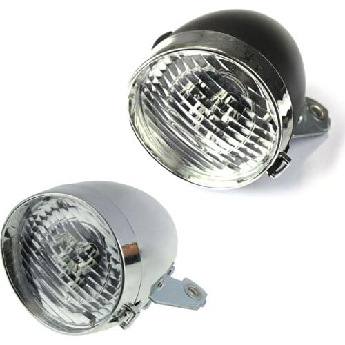 Retro Bicycle Bike Accessory Front Light Bracket Vintage 3LED Headlight