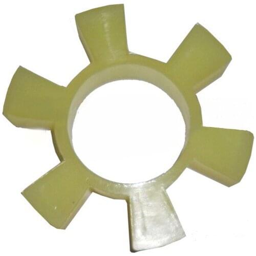 T60 Polyurethane Coupler Damper Coupling Buffer Coupler Damper,Water pump shaft coupling six correr T type for round coupling