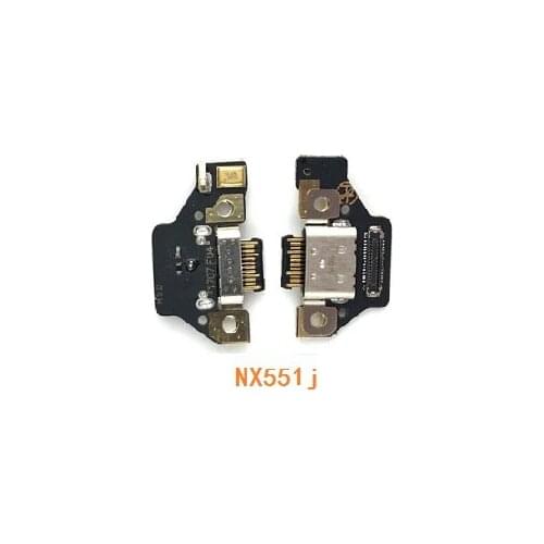 2pcs New Micro USB Charging Ribbon For ZTE Nubia M2 NX551j PCB Board Dock Port Socket Charge Contector Flex Cable Replacement