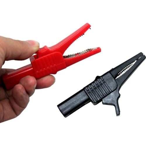 AideTek two alligator clips and Large Crocodile Clips for Multimeter meter test certificate 27262