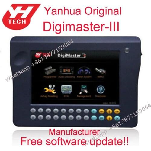 DHL FREE! Yanhua Original Digimaster-III programmer unlimited token verison Digimaster 3 Token version mileage reset key program