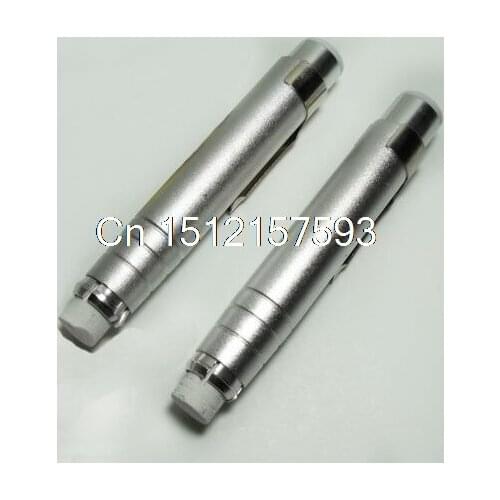 2pcs Chalk Keeper Holder Silver Aluminum Alloy diameter is 9~10mm chalk