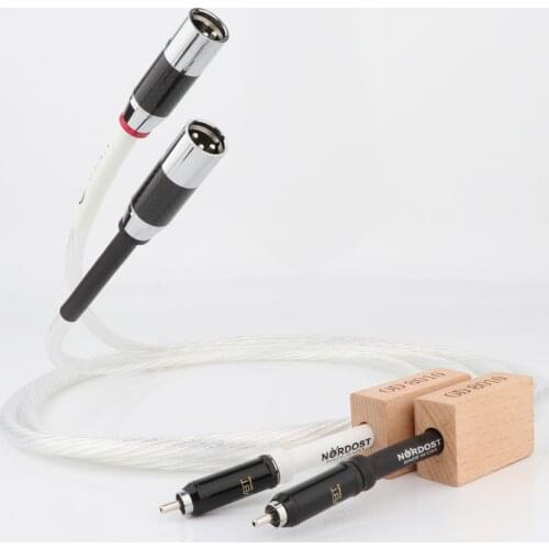 HiFi Hi-end Silver Plated Shield Hifi Data Cable ODIN NORDOST Male Female RCA XLR Audio Cable Extend Cord Wire