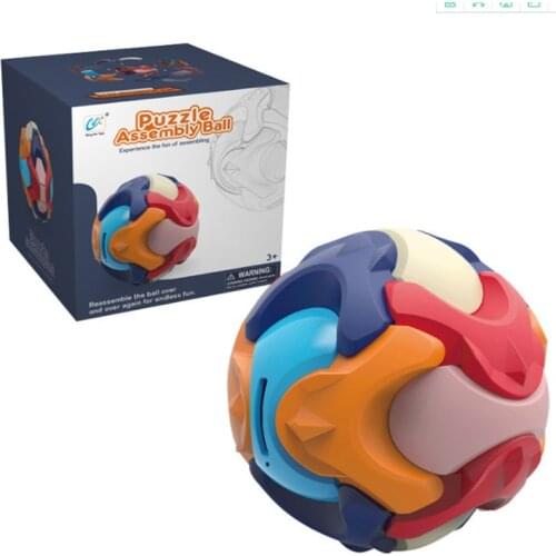 ZK20 montessori toys 3D Assembling Educational Toys Childrens Puzzle DIY Toy pop it fidget toys Children Toys Games sensory Toy