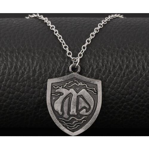Anime The Seven Deadly Sins Meliodas Dragon Necklaces Nanatsu no Taizai Pendant Necklace for Men Choker Jewelry Accessories