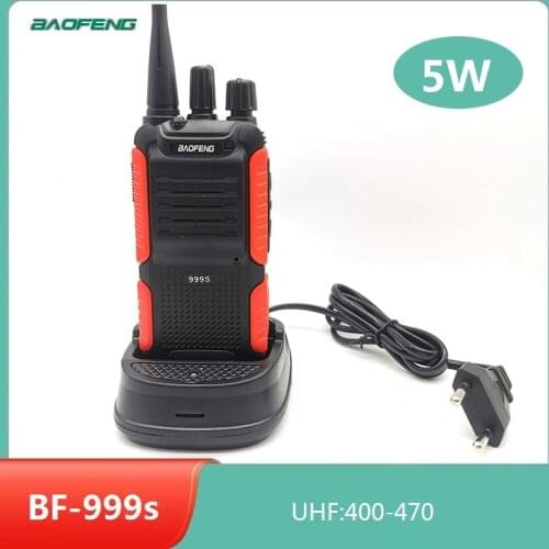 New Original Baofeng BF-999S Walkie Talkie 999S UHF Portable CB Radio Transceiver Two Way Ham Radio Station Updated BF-888S