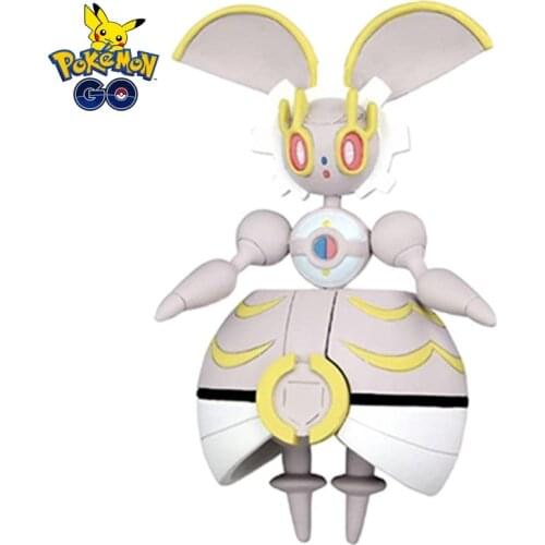 Genuine TOMY Pokemon SP Magearna Anime Hand-run Mechanical Princess Elf Action Figure Decoration Toys