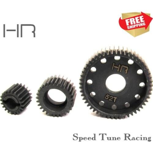 Radio control RC Steel internal gear set for the AX10 or SCX-10 transmission option upgrade parts