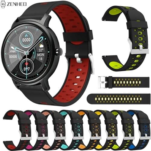 20mm Silicone Strap For Xiaomi Mibro Air Smart Watch Band Replacement Watchband For Garmin Venu/Venu SQ