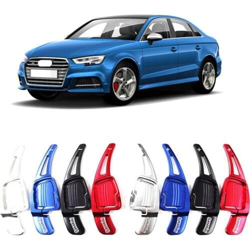 Savanini Alloy Add-On Steering Wheel DSG Paddle Shifters Extension For Audi S3 2017-2019