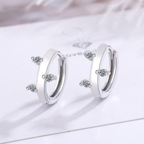 Womens New Fashion Fresh Simple Hoop Earrings Sprouted Branch Small Huggies Trendy Female Earring Piercing Accessories Hoops