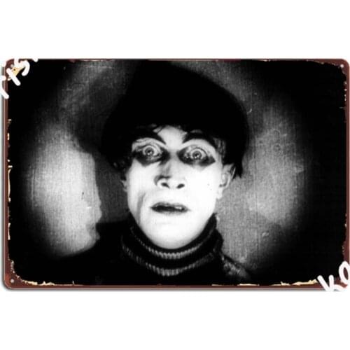 Somnambulist From The Cabinet Of Dr Caligari Metal Signs pub Cave pub Classic Poster Tin sign Posters