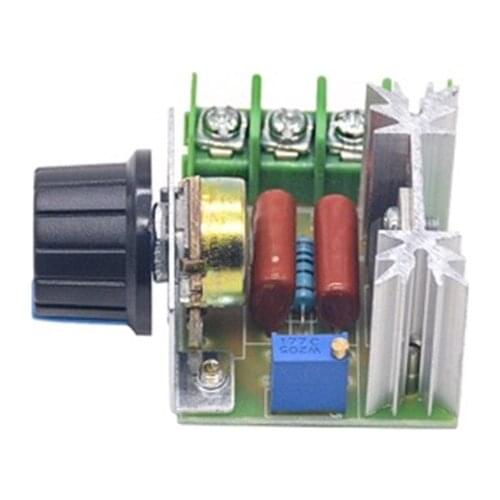 AC 220V 2000W SCR Voltage Regulator Dimming Dimmers Motor Speed Controller Thermostat Electronic Voltage Regulator Module