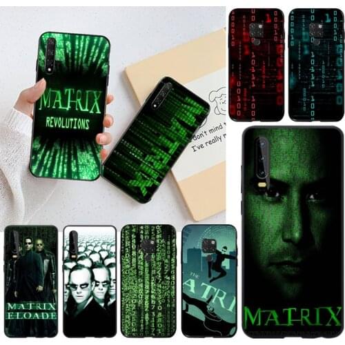 The Matrix pattern Customer High Quality Phone Case for Huawei P40 P30 P20 lite Pro Mate 20 Pro P Smart 2019 prime