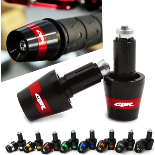 7/8'' Motorcycle Handlebar Grip Bar Cap Ends Plug For Honda CBR 600 900 954 RR 1000 1100 CB400 CB500 CBR600RR CBR600F CBR929RR