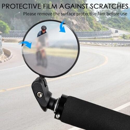 1PC or 1pair mirror Bike Rearview Mirror 360 Rotation Adjustable Safety Tool Handlebar Eye Cycling Rear View Bike Accessories