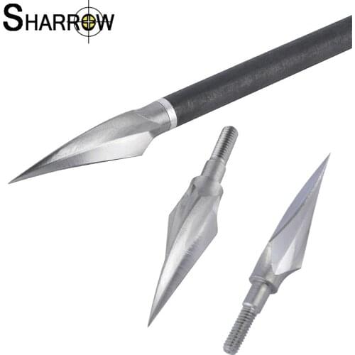 10pcs Archery Arrowhead 150 Grains Arrow Point Tips Plating Iron Hunting Arrow Heads for Compound Recurve Bow Outdoor Shooting