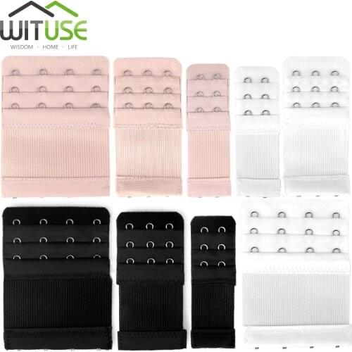 2/3/4 Adjustable Hook Bra Extender Clip Lengthened Belt Buckle Intimates For Womens Elastic Bra Intimates Strap Replacement