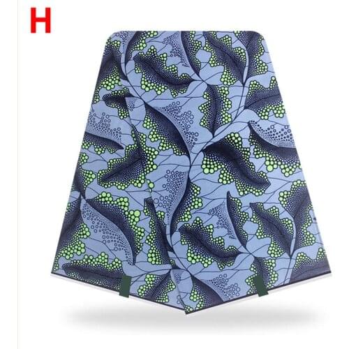 2020 High Quality Ankara Material Cotton African Wax Prints Fabric For Wedding 6Yards H201207