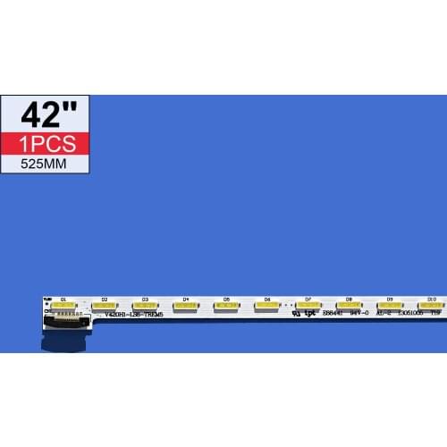 42 inch Backlight V420H1-LS6-TREM5 Strips for TCL Konka 42E780U 42U2 UD6080D LED42R6610AU V420HJ1-LE6 REV.C5 48-LEDs 525MM