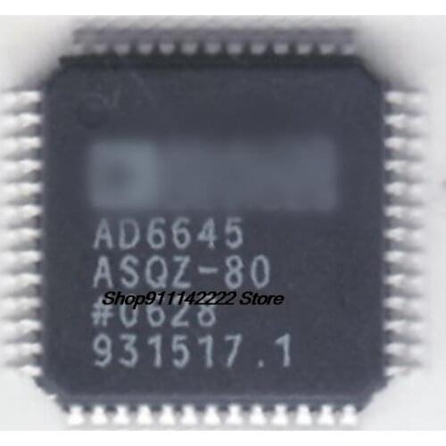 2pcs/lot New AD6645 AD6645ASQZ-105 AD6645ASQ AD6645ASQZ AD6645ASQ-105 HTQFP-52
