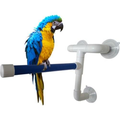 Pet toy standing platform stand parrot standing bath shower bass parakeet bird toy parrot toy large bird cage parrot