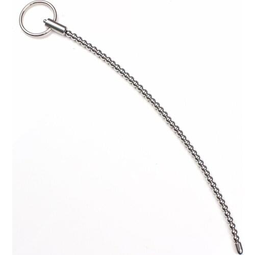 IKOKY Urethral Bead Urethral Catheter Sounding Penis Plug Sex Toys For Men Gay Dilator Masturbation Male Chastity Device