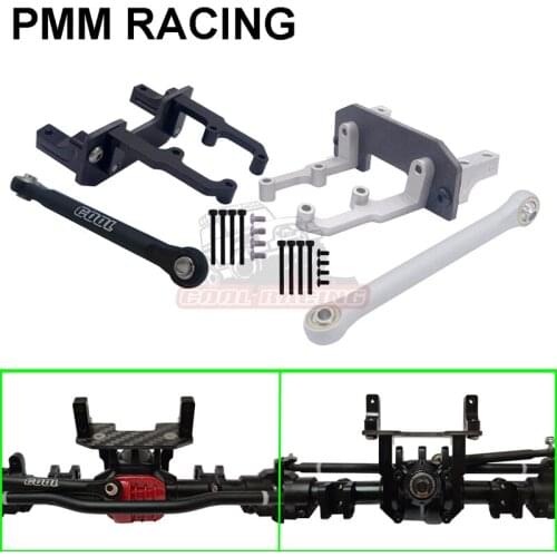 Metal Aluminum alloy bridge Axle on rudder machine Seat Bracket For 1/10 RC Crawler Car AXIAL SCX10 II 90046 90047 AR44 Parts