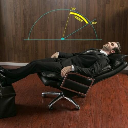 Fashion Retro Nostalgia Old Furniture Boss Leather Computer Home Massage Office Chair Reclining Executive Electric Swivel Chair