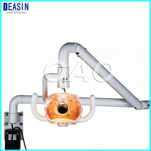 Wall anging Dental Medical Surgical Oral Lamp Shadowless Cold Light with Arm