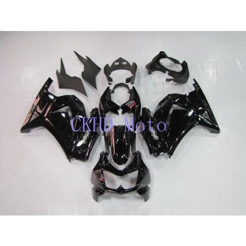 New motorcycle bike bodywork for KAWASAKI Ninja ZX250R 2008 2009 2010 2011 2012 12 black Fairing plastic bodywork ABS body Kit