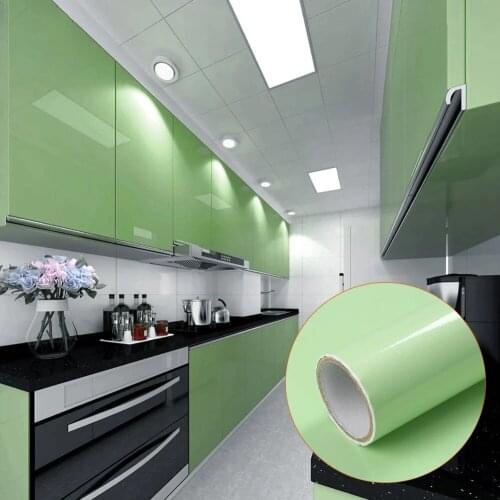 PVC Self Adhesive Glitter Wallpaper Vinyl Contact Paper for Kitchen Cabinets Door Cover Stickers Home Decor Waterproof Removable