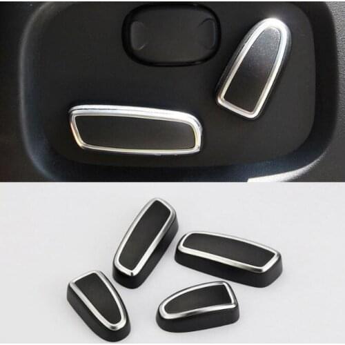 Car Seat Adjustment Switch Knob Cover Trim For Land Rover Discovery 4 Range Rover Sport Evoque Car Accessories