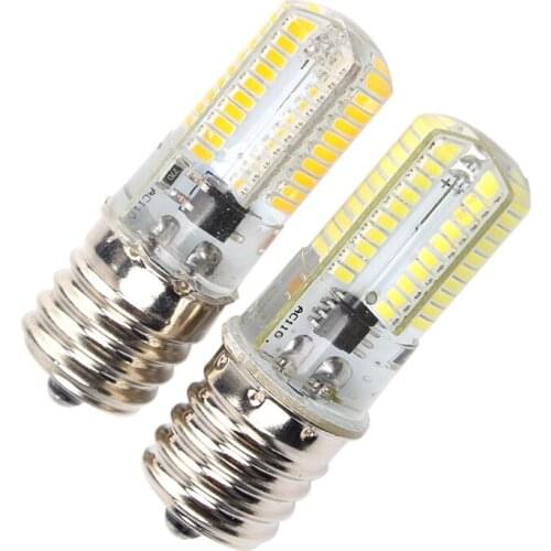 E17 LED Bulb Microwave Oven Light Dimmable 3 Watt Warm White 2700K 80X3014SMD AC110-130V Perfect replacement halogen lamp 5pcs