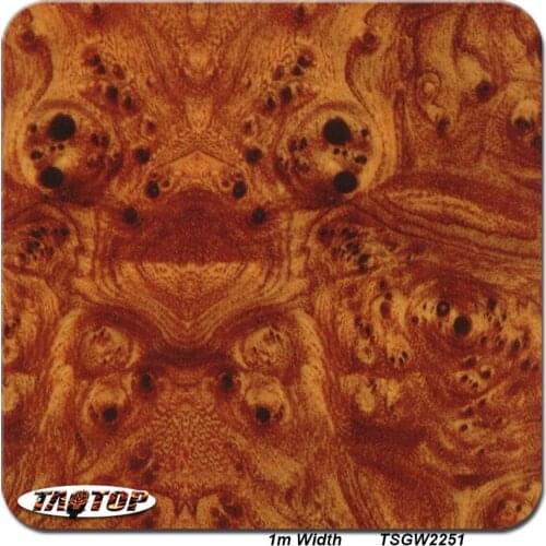 TSGW2251 Wood Patrtern 1m*50m Hydro Graphics Water Transfer Printing Film