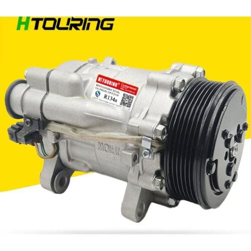 For Car Volkswagen Polo AC A/C Air Compressor SD7B10 7B10 6N0820803A 6N0820803AX DCP32007 8FK351128031 TSP0155057 7158 7188 6PK