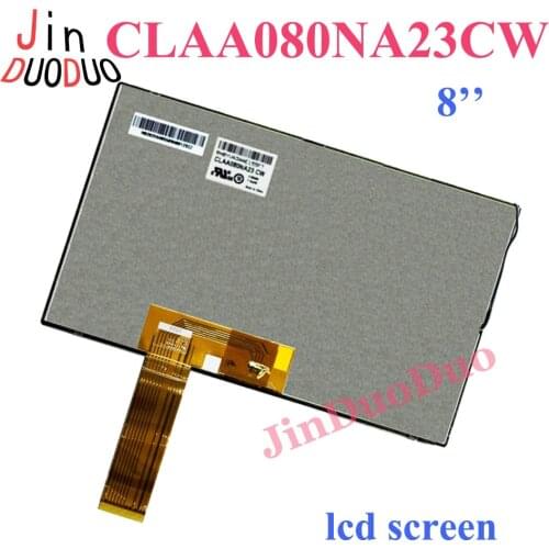 High Quality CLAA080NA23CW LCD Display Screen For Car DVD GPS LCD Replacement Parts