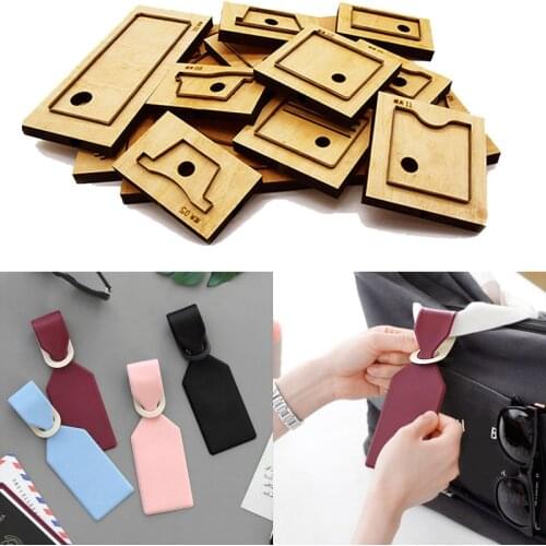 Japan Steel Blade Rule Die Cutting Knife Mould Stencil Template DIY Leather Craft Luggage Tag Baggage Listing 60x180mm