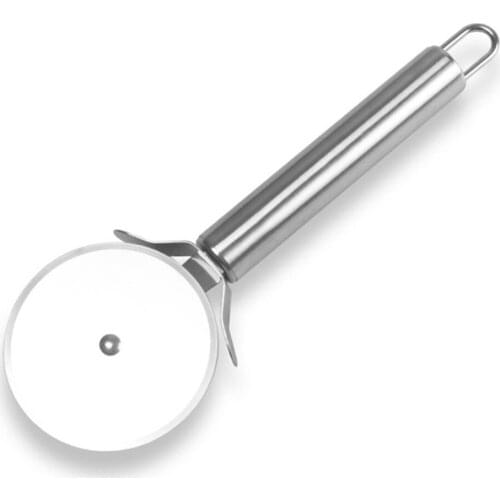 1 Pc Round Pizza Cutter Stainless Steel 6cm Dia Pizza Knife Cutter Pastry Pasta Dough Kitchen Baking Tools High Quality