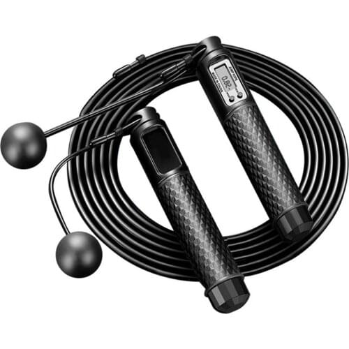 1pcs Smart Skipping Counting Rope Electronic Digital Wireless Skip Rope Consumption Fitness Body Building Exercise Jumping Rope