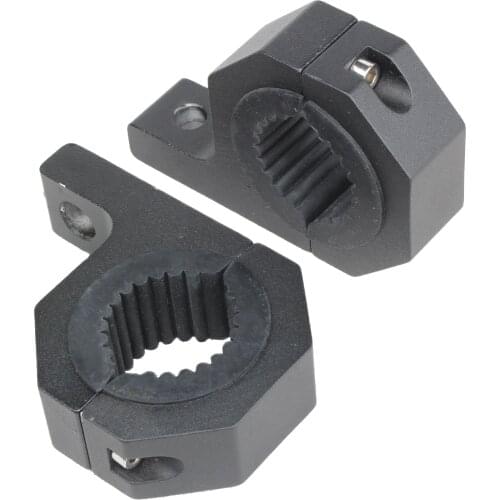 2pcs Mount Bracket Fog Driving Light Spotlight Universal Clamp Bracket 27-30mm 35-40mm for Car Motorcycle Crash Bar Guard