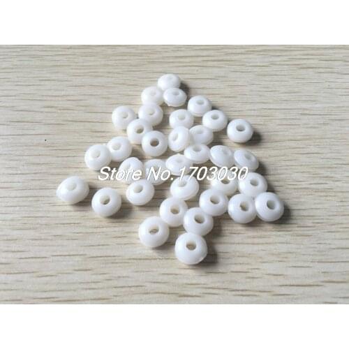 300 x 4mm Inner Diameter White Rubber Armature Bar Firewall Grommets