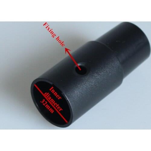 Vacuum Cleaner Hose Adapter (Have a HOLE) Tube fits for Vacuum Cleaner Hose 32*32mm Connector